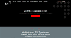 Desktop Screenshot of bdf-consultants.com